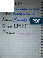 Sierra Lanrry - Apuntes Terapia Ocupacional en Geriatría.