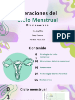 Alteraciones Del Ciclo Menstrual