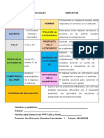 3° Secundaria CCSS Semana 08