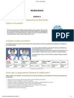 GRUPO 6 - NEUROCIENCIA-Importancia Del Sueño