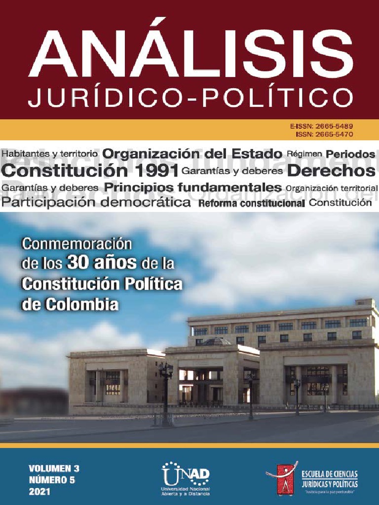 30 Años de La Constitución Política de Colombia | PDF | Constitución ...