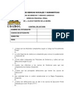 Control de Lectura Proc. Penal