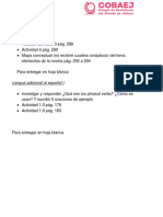 3er. Semestre Actividades PDF