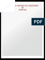 Un Detalle Siempre Es Importante PDF