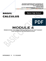 Basic Calculus Module 4