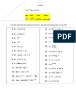 Ejercicios Derivadas Trigonométricas