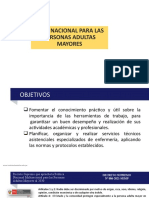 Plan Nacional para las Personas Mayores