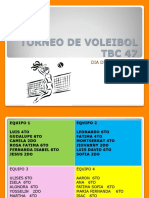 Torneo de Voleibol TBC 47 Dia Del Estudiante PDF