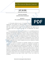 Exposicion de Motivos de La Ley 19550 PDF