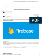 Firebase Web Push Notifications. This Article Will Help You Implement - by Mukul Taneja - Analytics Vidhya - Medium