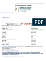 Application Form - NOT VALID FOR TRAVEL PDF