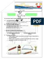 Ficha - Mis Extremidades - Ciencia y Tecnologia