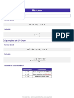 10 Equacoes de 1 e 2 Grau PDF