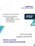 Chapitre 0 - Magnetostatique