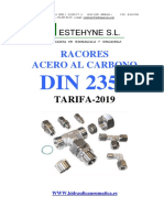 Racores Acero Al Carborno Norma Din Tarifa 2019