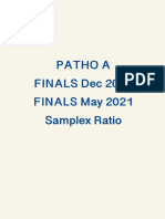 PATHO SAMPLEX (Finals & Compre 2019, 2021) PDF