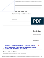 Temas de Admisión Villarreal 2023 2024 Cursos A Evaluar Cuestionario Unfv Del Examen Ingreso Universidad Guía para La Prueba PDF
