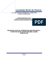 Práticas de leitura em classe hospitalar