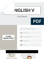 English V Classes