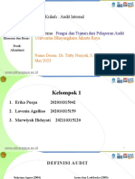 KEL 1 - Fungsi Dan Tujuan Dari Pelaporan Audit