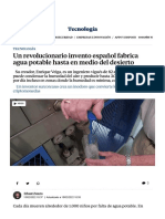 Invento Español Condensador de Humedad PDF