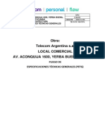17.pliego de Especificaciones Tecnicas PDF