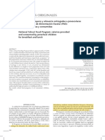 Raciones de Desayuno y Almuerzo Entregadas A Preescolares PDF