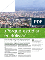 Porque Estudiar en Bolivia