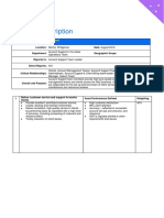 PD Template - Account Support PDF