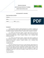 Roteiro Aula Prática Sobre Eletrização Por Indução