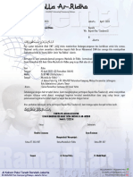 Surat Pengantar Anak Yatim PDF