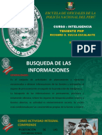 Curso Inteligencia PNP Escuela Oficiales Policía Nacional Perú