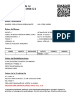 Comprobante de Postulacion #17096174: Datos Personales