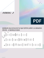 Music 5 - DIFFERENT NOTES AND REST