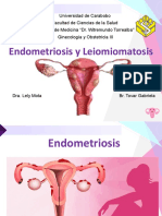 Endometriosis y Leiomiomatosis