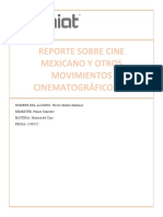 08 Reporte Sobre Cine Mexicano y Otros Movimientos Cinematográficos