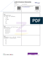 UTBK - Soal PK & Penalaran Matematika Latihan Soal PK Set 16