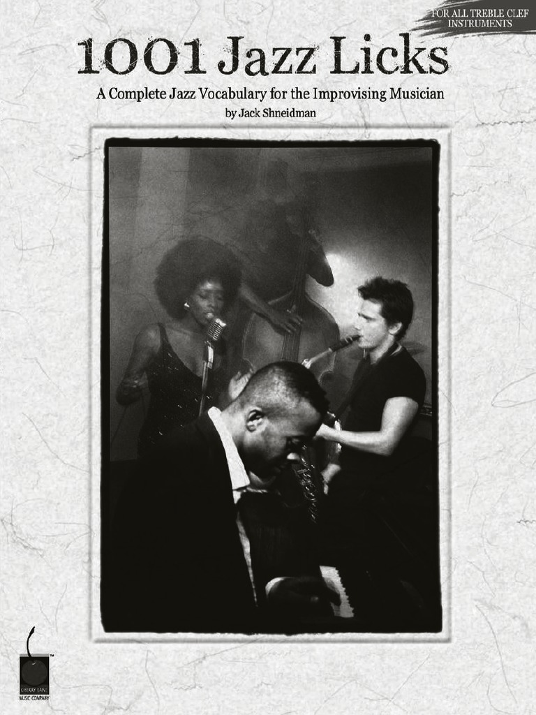 1001 Jazz Licks PDF PDF Jazz Musical Compositions