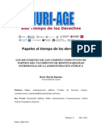 Los Dictámenes de Los Comités Como Punto de Partida Del Nacimiento de Responsabilidad Patrimonial de La Administración Pública PDF