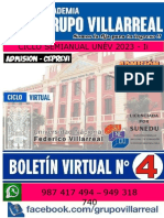 Boletin #4 Semianual Unfv 2023-Ii (Virtual Tarde)