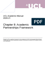 Chapter 8 Academic Partnerships Framework 2020-21