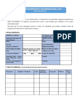 Ficha de Diagnóstico Socioemocional - Nivel Secundaria Carlos Augusto Salaverry