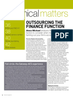 Outsourcing the finance function: key factors for success