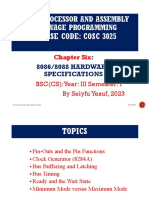 Chapter 6 8086 Hardware Specifications PDF