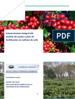 Interpretacion Integral Del Analisis de Suelos y Plan de Fertilizacion en Cultivar de Café