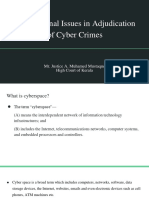 2.jurisdictional Issues in Adjudication of Cyber Crimes PDF