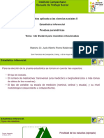 3 T de Student para Muestras Relacionadas PDF