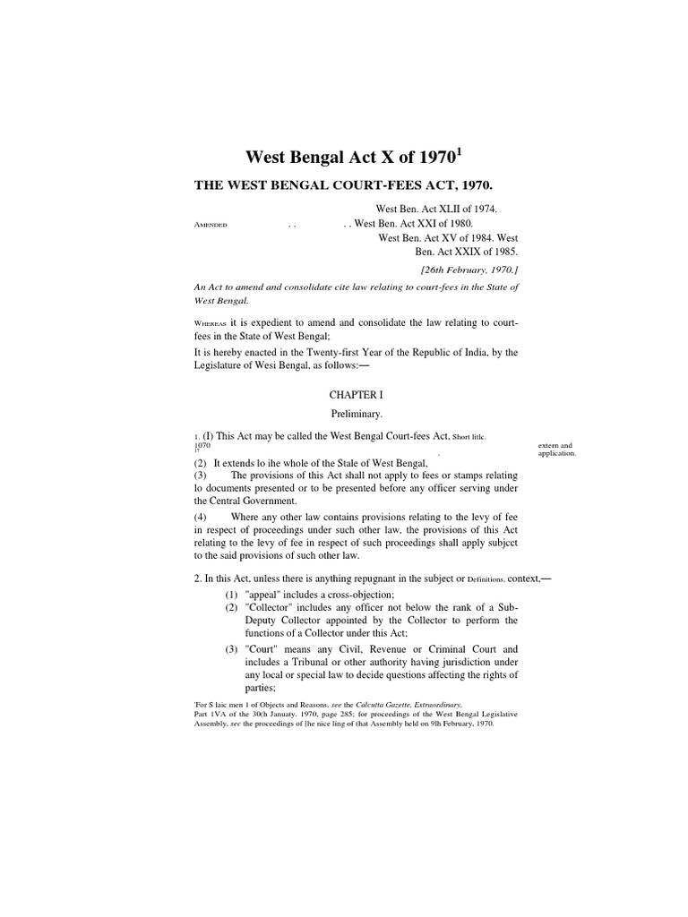 the-west-bengal-court-fees-act-1970-pdf-pdf-leasehold-estate-probate