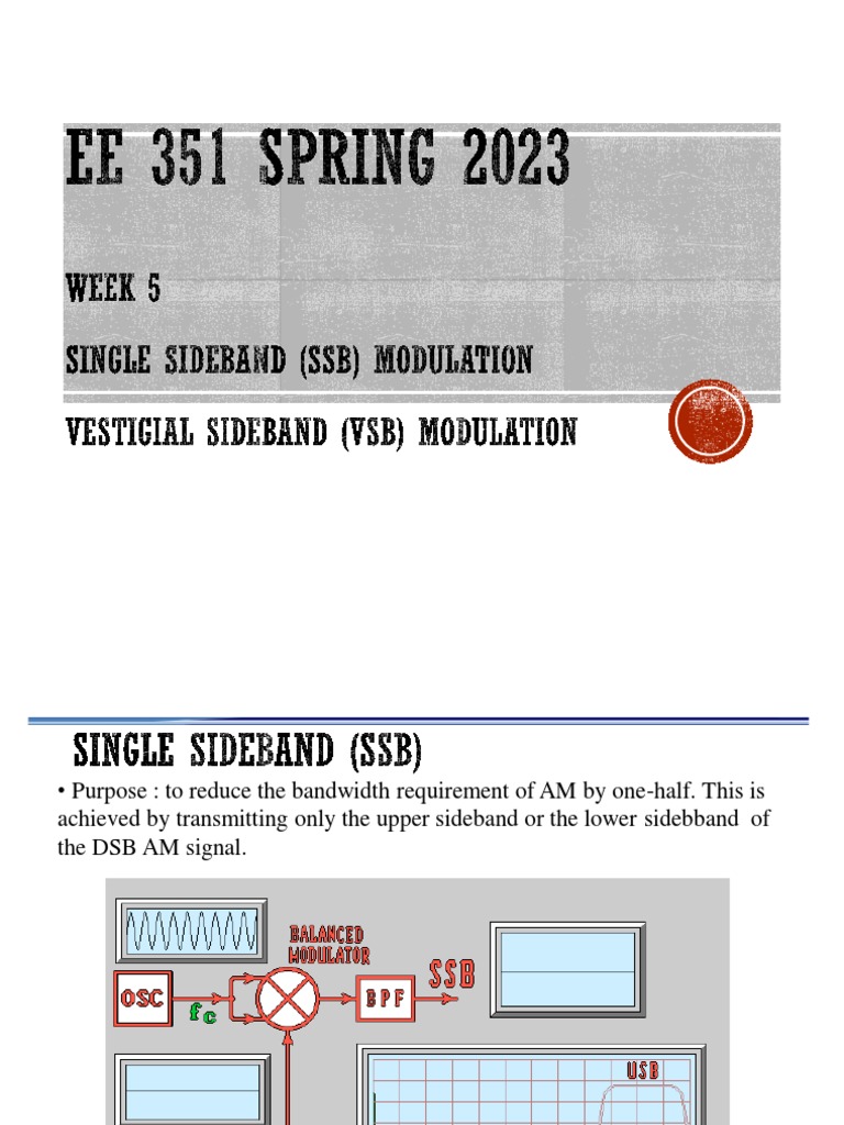 VSB Modulation: Overview and Applications | PDF | Computer Engineering ...