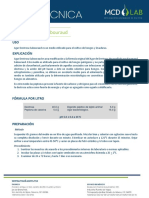 Agar Dextrosa Sabouraud para cultivo de hongos y levaduras